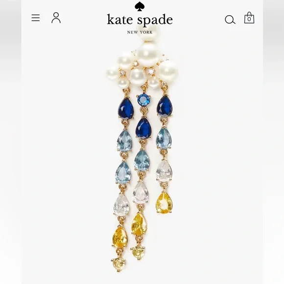 Kate Spade| NWOT Rain or Shine Earrings - Picture 4 of 4